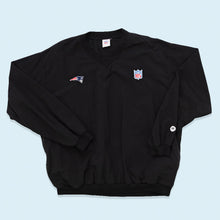Lade das Bild in den Galerie-Viewer, NFL x Reebok Sweatshirt dünn New England Patriots, schwarz, L/XL