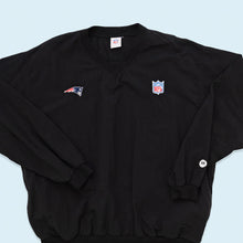 Lade das Bild in den Galerie-Viewer, NFL x Reebok Sweatshirt dünn New England Patriots, schwarz, L/XL