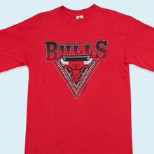 Lade das Bild in den Galerie-Viewer, Starter T-Shirt Chicago Bulls 1990 Single Stitch, rot, L
