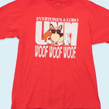 Lade das Bild in den Galerie-Viewer, Fruit of the Loom T-Shirt UNM Lobo Made in the USA 90er, rot, L