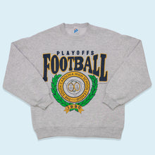 Lade das Bild in den Galerie-Viewer, Jerzees Super Sweats Sweatshirt Playoff Football South Carolina Made in the USA, grau, M/L