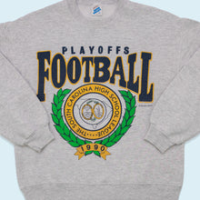 Lade das Bild in den Galerie-Viewer, Jerzees Super Sweats Sweatshirt Playoff Football South Carolina Made in the USA, grau, M/L
