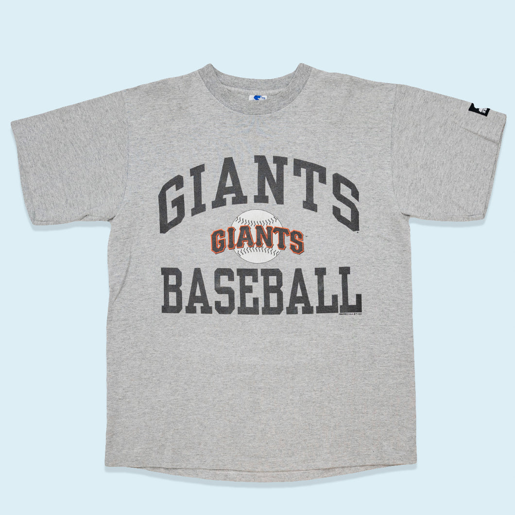 Starter T-Shirt Giants Baseball Made in the USA 1996, grau, L