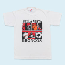 Lade das Bild in den Galerie-Viewer, Jerzees T-Shirt "Bella Vista" 1990 Made in the USA Single Stitch, weiß, S/M