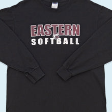 Lade das Bild in den Galerie-Viewer, Gildan Longsleeve Eastern Softball, schwarz, L