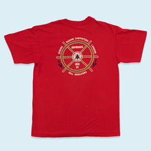 Lade das Bild in den Galerie-Viewer, Oneita Power 50 T-Shirt Marine Carpenters Made in the USA Single Stitch 90er, rot, L/XL