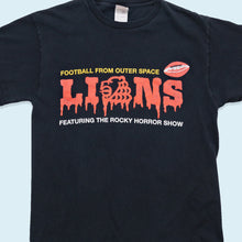 Lade das Bild in den Galerie-Viewer, Fruit of the Loom Heavy Cotton T-Shirt Rocky Horror Show Lions, schwarz, M