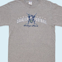 Lade das Bild in den Galerie-Viewer, Jerzees T-Shirt Cavalier Football, grau, M