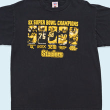 Lade das Bild in den Galerie-Viewer, NFL Players T-Shirt Pittsburgh Steelers "Super Bowl Champions", schwarz, M/L