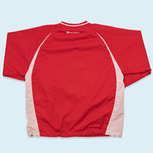 Lade das Bild in den Galerie-Viewer, Champion V-Neck Sweatshirt, rot, XL