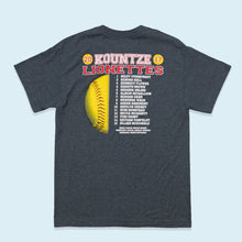Lade das Bild in den Galerie-Viewer, Gildan T-Shirt Softball Playoffs, grau, M