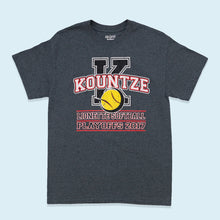 Lade das Bild in den Galerie-Viewer, Gildan T-Shirt Softball Playoffs, grau, M
