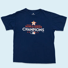 Lade das Bild in den Galerie-Viewer, MLB T-Shirt World Series Champions Houston Astros, blau, L
