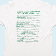 Lade das Bild in den Galerie-Viewer, Fruit Of The Loom T-Shirt NHL Single Stitch 90er, weiß, M/L schmal