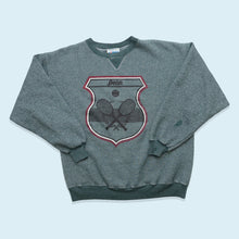 Lade das Bild in den Galerie-Viewer, Hanes Classics Heavyweight Sweatshirt Penn Tennis 90er, grün, L