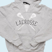 Lade das Bild in den Galerie-Viewer, Pennant Hoodie Damen Lacrosse, grau, XS/S