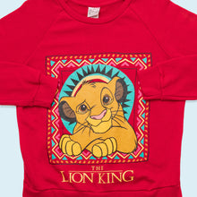 Lade das Bild in den Galerie-Viewer, Disney Sweatshirt &quot;The Lion King&quot; Damen, rot, M/L
