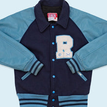 Lade das Bild in den Galerie-Viewer, Awards USA Jacke "R" Lacrosse Made in the USA 90er, blau, M/L