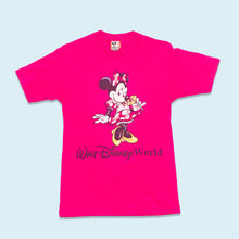 Lade das Bild in den Galerie-Viewer, Disney T-Shirt &quot;Disney World&quot;, 90er, pink, M/L schmal
