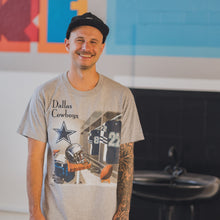 Lade das Bild in den Galerie-Viewer, Lee Sports T-Shirt "Dallas Cowboys", 1995, grau, M/L