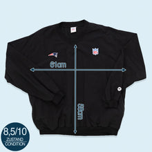 Lade das Bild in den Galerie-Viewer, NFL x Reebok Sweatshirt dünn New England Patriots, schwarz, L/XL