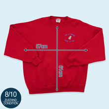 Lade das Bild in den Galerie-Viewer, Jerzees Super Sweats Sweatshirt "See a thimble..", rot, XL
