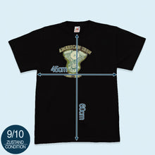Lade das Bild in den Galerie-Viewer, Fruit Of The Loom T-Shirt Heavy Cotton American Iron, schwarz, S/M