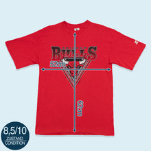 Lade das Bild in den Galerie-Viewer, Starter T-Shirt Chicago Bulls 1990 Single Stitch, rot, L