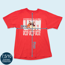 Lade das Bild in den Galerie-Viewer, Fruit of the Loom T-Shirt UNM Lobo Made in the USA 90er, rot, L