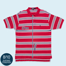 Lade das Bild in den Galerie-Viewer, Polo Ralph Lauren Poloshirt, rot/weiß, XL/2XL dick