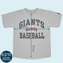 Lade das Bild in den Galerie-Viewer, Starter T-Shirt Giants Baseball Made in the USA 1996, grau, L