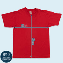 Lade das Bild in den Galerie-Viewer, Oneita Power 50 T-Shirt Marine Carpenters Made in the USA Single Stitch 90er, rot, L/XL