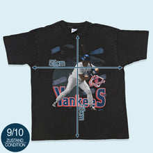 Lade das Bild in den Galerie-Viewer, Salem T-Shirt Yankees Mattingly 23 Single Stitch Made in the USA 90er, schwarz, L