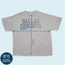 Lade das Bild in den Galerie-Viewer, Nike T-Shirt Dallas Cowboys Made in the USA, grau, XXL
