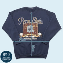 Lade das Bild in den Galerie-Viewer, Sweatshirt Penn State "Nittany Lions" 90er, blau, L/XL schmal