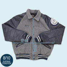 Lade das Bild in den Galerie-Viewer, Lone Star Jacke "Hillary" Made in the USA, grau/blau, M/L