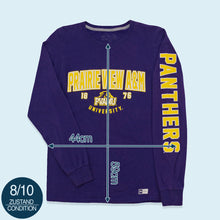 Lade das Bild in den Galerie-Viewer, Russell Athletic Longsleeve Prairie View A&M, lila, S/M