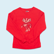 Lade das Bild in den Galerie-Viewer, Champion Reverse Weave Sweatshirt "Wisconsin Badgers", rot, S