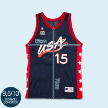 Lade das Bild in den Galerie-Viewer, Champion Trikot "Olajuwon" Team USA, 1996, blau/rot, XL/XXL