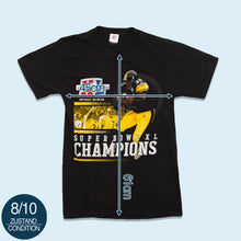 Lade das Bild in den Galerie-Viewer, NFL T-Shirt "Jerome Bettis Super Bowl Pittsburgh Steelers", 2006, schwarz, M