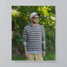 Lade das Bild in den Galerie-Viewer, Carhartt Hoodie, grau/grün, S/M
