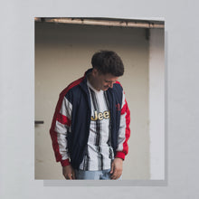 Lade das Bild in den Galerie-Viewer, Adidas Trainingsjacke 80er, rot/blau, M
