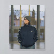 Lade das Bild in den Galerie-Viewer, Adidas Trainingsjacke 2012, blau, XL
