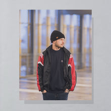 Lade das Bild in den Galerie-Viewer, Wind LTD Edition Sweatshirt "white season" 90er Made in Portugal, blau, L
