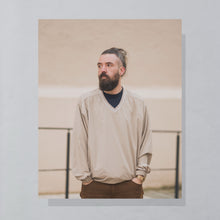 Lade das Bild in den Galerie-Viewer, Nike Golf Windbreaker V-Neck Sweatshirt dünn 00er, beige, XXL
