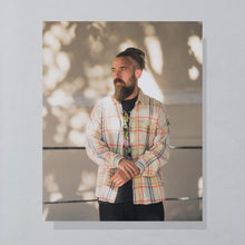 Lade das Bild in den Galerie-Viewer, Lerros Hemd dick 90er, beige, XL/XXL
