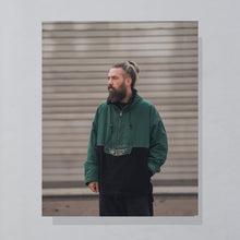 Lade das Bild in den Galerie-Viewer, Bogner Schlupfjacke &quot;Goan Thylmann&quot; 90er Made in Germany, grün/schwarz, XL
