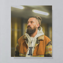 Lade das Bild in den Galerie-Viewer, Carhartt WIP Zip Hoodie, grau, XXL
