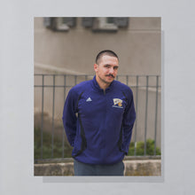 Lade das Bild in den Galerie-Viewer, Adidas Trainingsjacke &quot;Western Illinois Womens Soccer&quot; ClimaCool2006, lila, L/XL Damen
