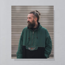 Lade das Bild in den Galerie-Viewer, Bogner Schlupfjacke &quot;Goan Thylmann&quot; 90er Made in Germany, grün/schwarz, XL

